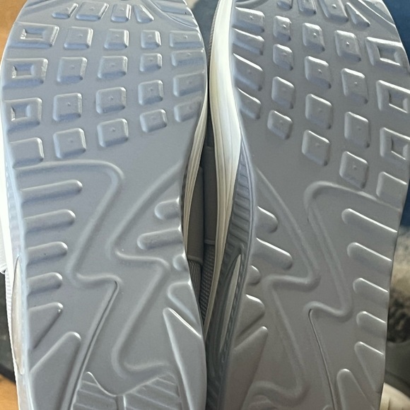 Brand new never worn out. Light dove grey slip on and very light sneakers. - Picture 2 of 4